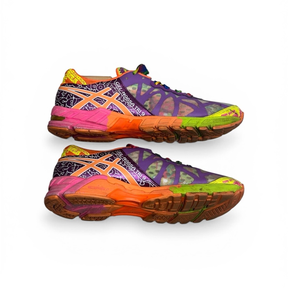 ASICS Gel Noosa Tri 9 Shoes Womens Size 7.5  Multicolor Running Sneakers T458N